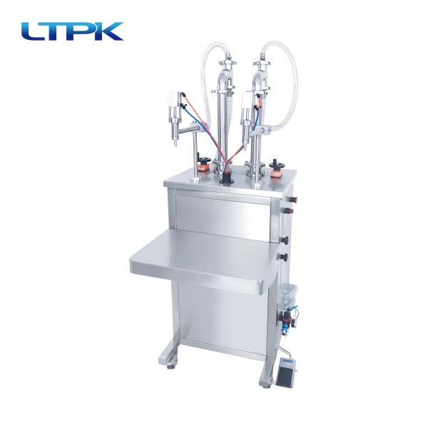 1000ML vertical double-head liquid pneumatic filling machine