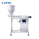 Floor standing stepper filling machine