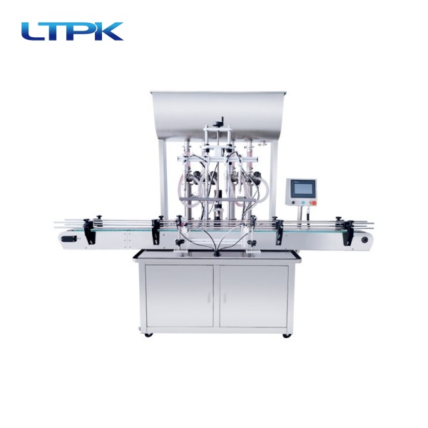 Linear 4-head servo filling machine (simple)