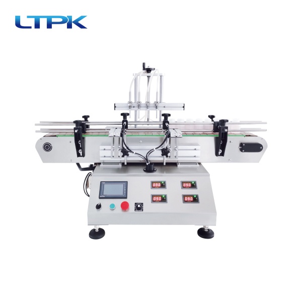 Automatic desktop liquid filling machine (four heads)