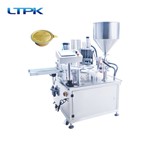 Honey cup filling and sealing machine
