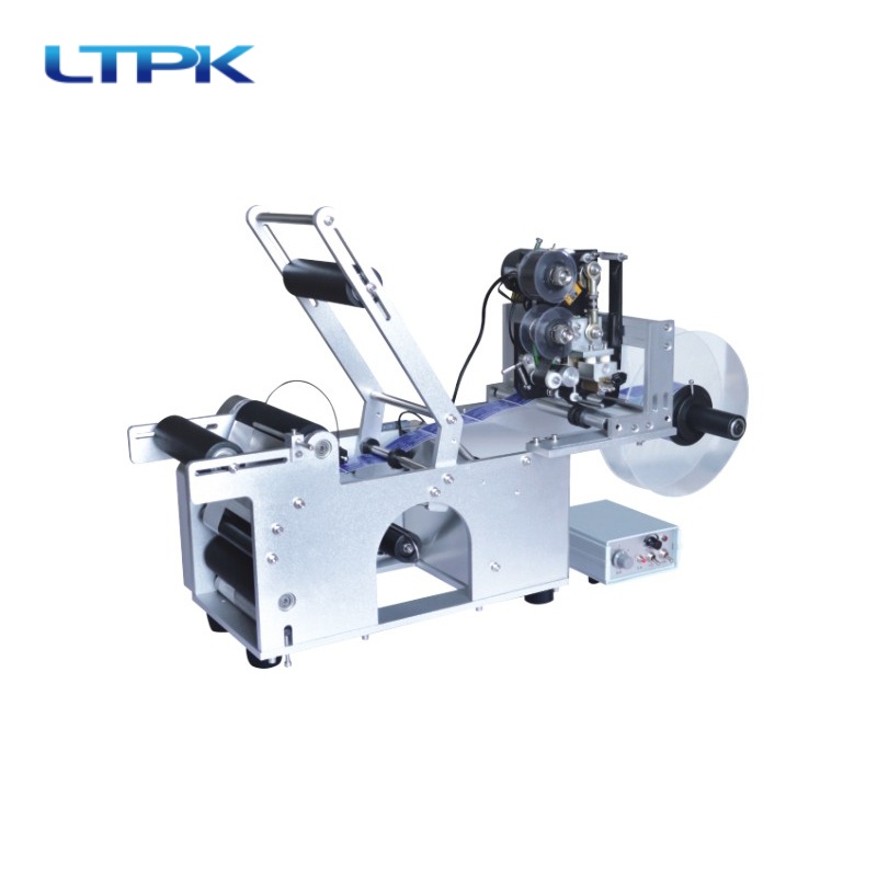 LT-50D Round bottlelabelmachine+fight codemachine