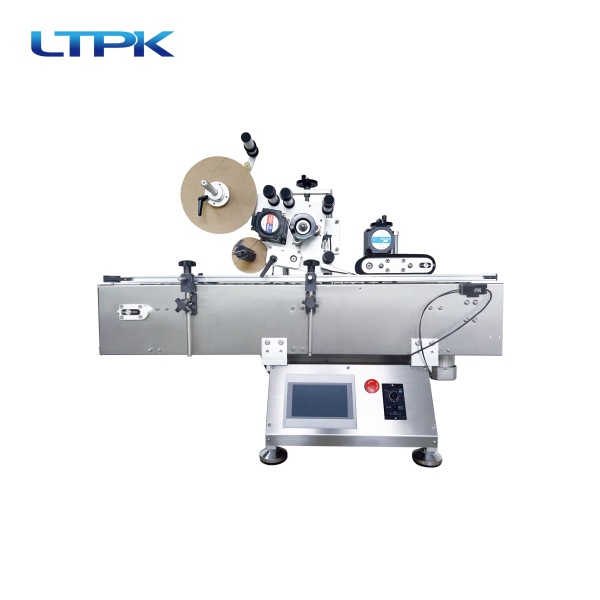 Desktop round bottle horizontal labeling machine